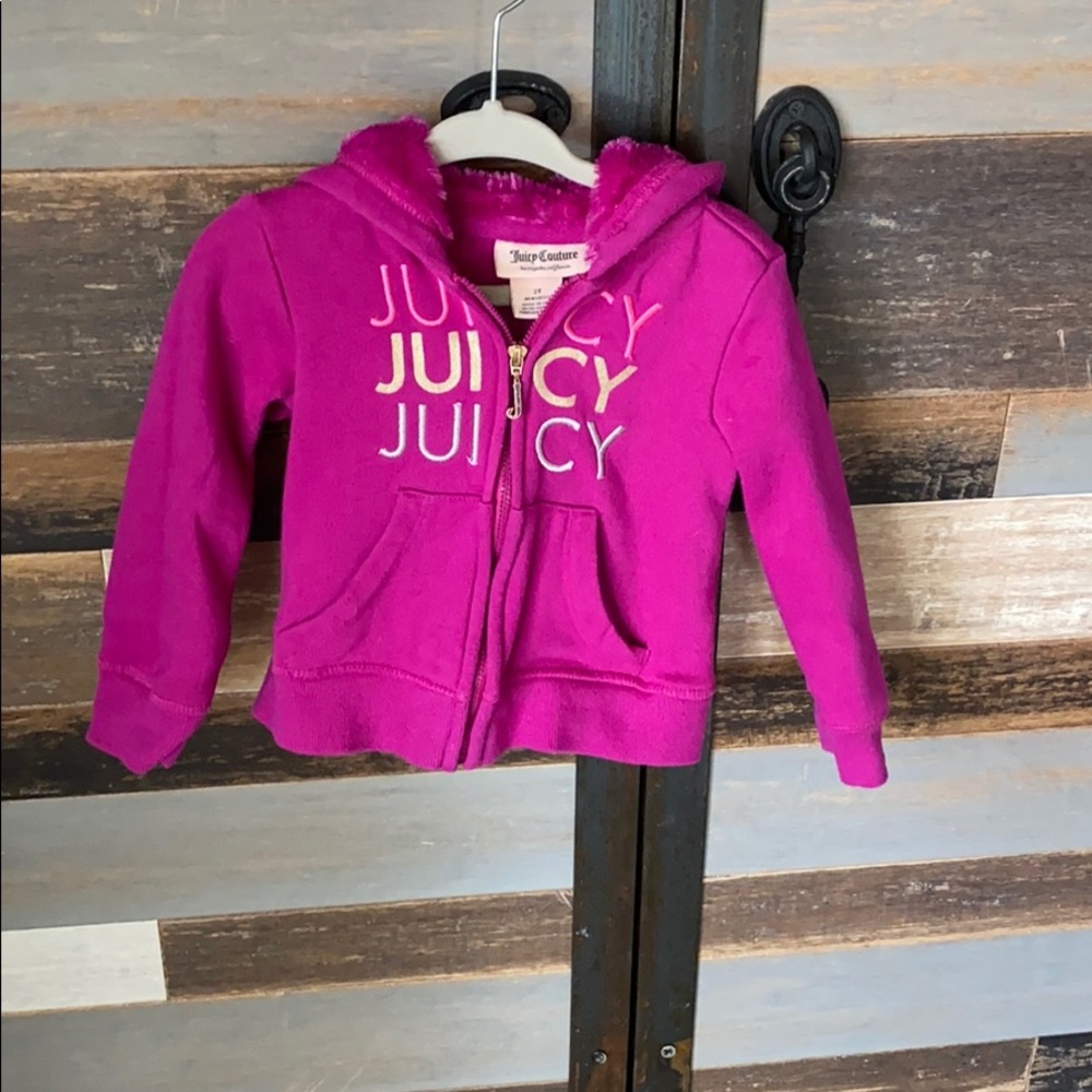 Girls Juicy Couture hoodie